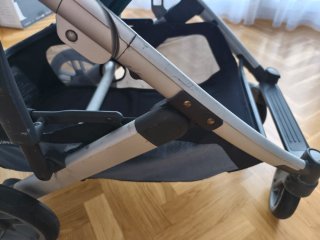 UPPAbaby Cruz V2 Verde Petróleo silla + Capazo