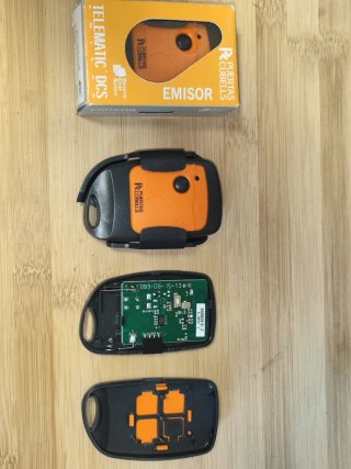 Mando garaje telematic DCS