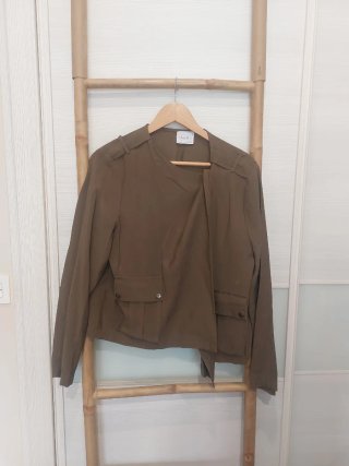 Conjunto Chaqueta y Blusa Larga