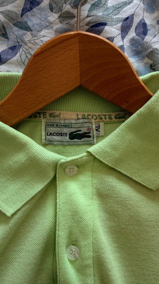 Dos Camisa Polo Lacoste Hombre Azul y Amarillo