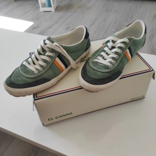 Zapatillas El Ganso Verde Multicor