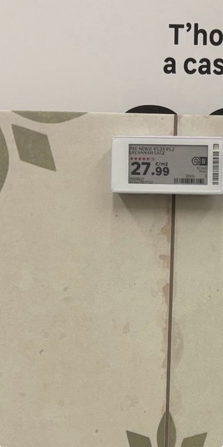 Baldosas cerámicas para suelo o pared. 3,60 m2.