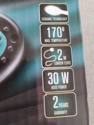 Cepillo eléctrico Alisador viaje IDItalian