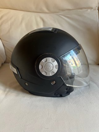 Casco Moto Givi Negro mate con visera talla L