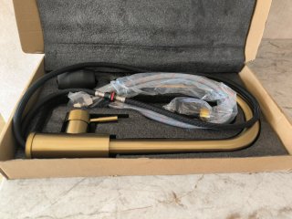 Rubinetto da Cucina Smontabile Oro Spazzolato