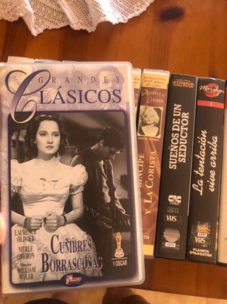 12 VHS Películas Cine Clásico