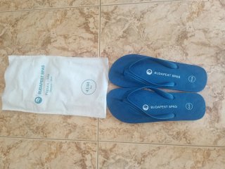 Chanclas Budapest Spas Azul Talla 43/44