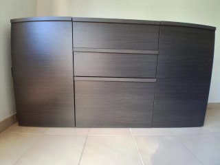 Cómoda/Mueble Almacenamiento Gris