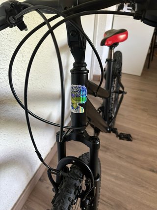 Bicicleta MTB Negra