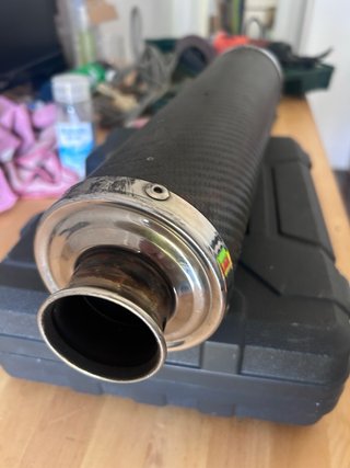 Tubo escape CBR125R 2004-2010 a restaurar
