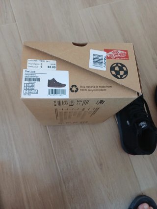 Zapatillas Vans Negras