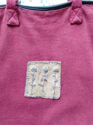 Bolsos: tela indio y punto