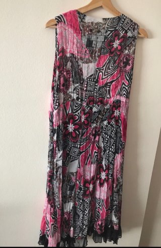 Vestido largo sin mangas