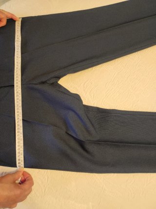 Traje de chaqueta azul juvenil Talla M