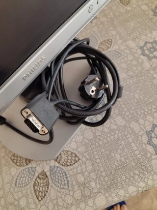 Pantalla Philips 190b Plata