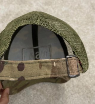 Gorra militar con bandera USA