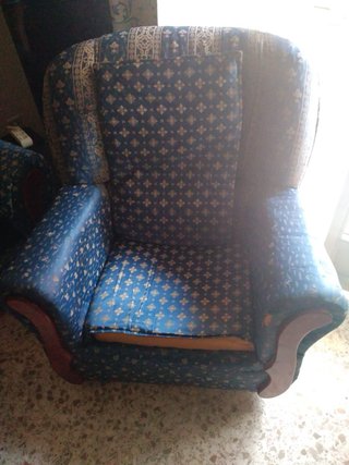 Conjunto de sofá y 2 sillones