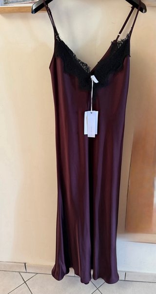 Imperial sottoveste pizzo viola taglia M