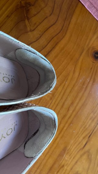 Mocasines Joyca Piel Trenzada Oro y Rosa