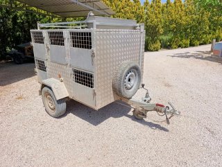 Remolque para perros