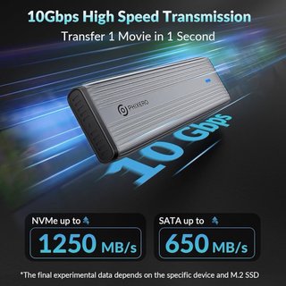 Carcasa SSD M.2 NVMe PHIXERO PXPWM2-G2
