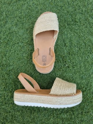 Sandalias esparto niña talla 37