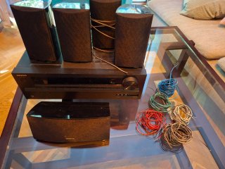Home Cinema Onkyo 5.1 HT-R390 envolvente