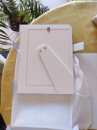 Cornice Argento 13x18 JHS Comunione