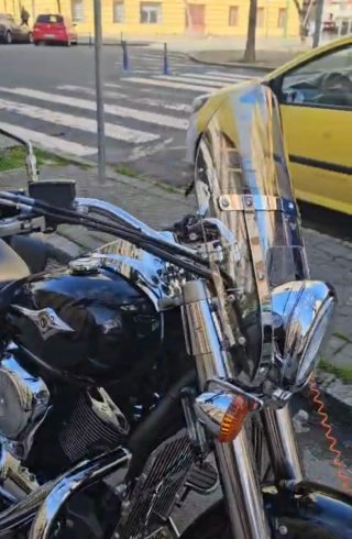 Pantalla Cúpula Moto Custom