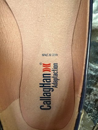 Zapatos Callaghan charol azul