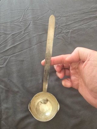 Cucharón plata 925 esterlina de F. Ramirez 94g