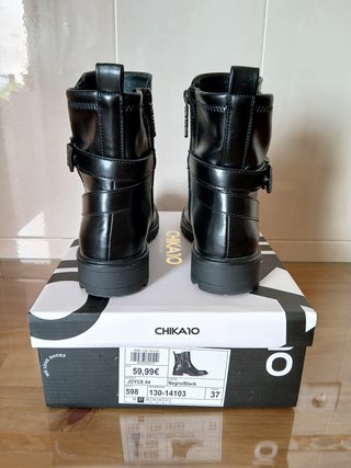 Botines negros Chika10 Talla 37