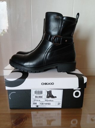 Botines negros Chika10 Talla 37