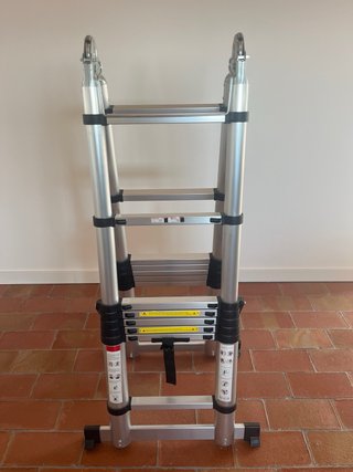 Escalera extensible de aluminio 5m