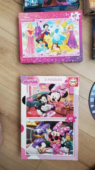 Lote Puzles y Juegos Infantiles