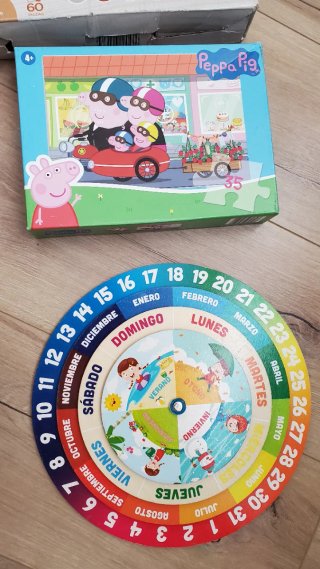 Lote Puzles y Juegos Infantiles