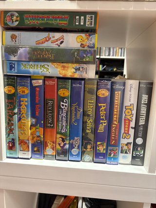 Lote Películas VHS Disney Clásicos