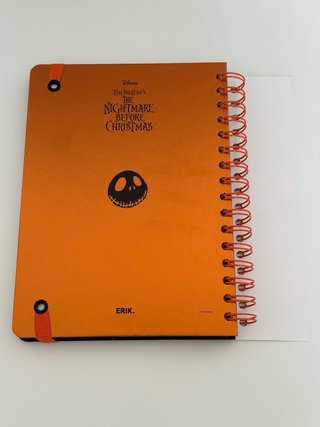 Cuaderno Pesadilla antes de Navidad tamaño A5