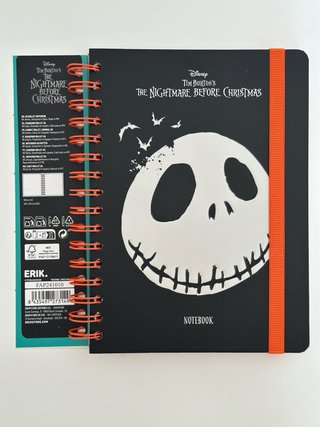 Cuaderno Pesadilla antes de Navidad tamaño A5