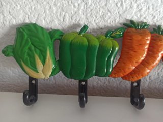 Perchero cocina La Cuisine verduras