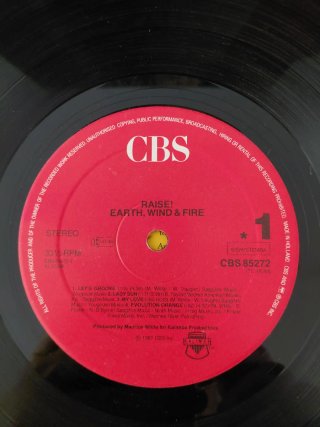 Vinilo EARTH, WIND & FIRE - RAISE!