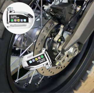 Candado Disco Alarma Moto 7mm
