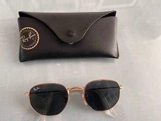Gafas Ray-Ban Hexagonal 3548N Negro/Dorado