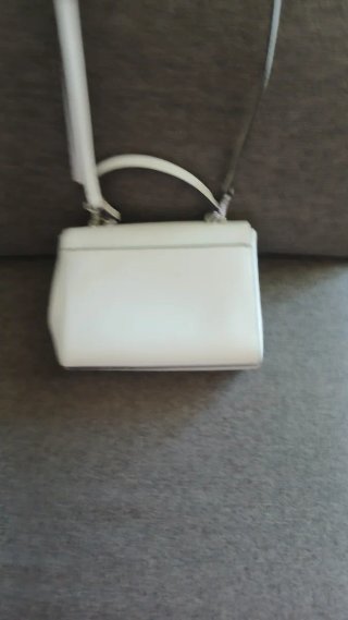 Borsa Michael Kors bianca e argento
