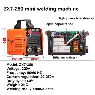 Kit inverter Soldadora Mini IGBT ZX7 250 Portátil