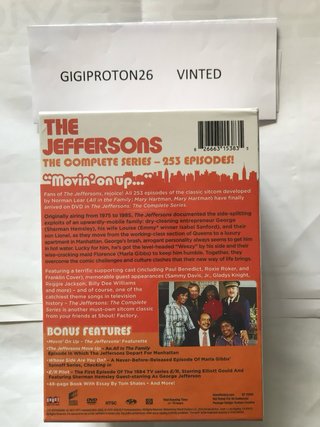 The Jeffersons Serie Completa DVD - English Nuovo