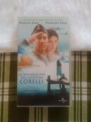 VHS La Mandolina del Capitán Corelli