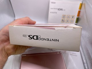 Console Nintendo Ds Lite Metallic Pink USG-001 Con