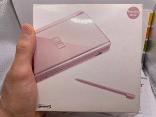Console Nintendo Ds Lite Metallic Pink USG-001 Con