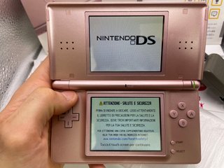 Console Nintendo Ds Lite Metallic Pink USG-001 Con
